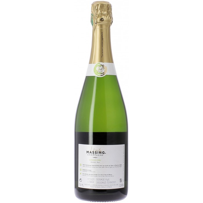 Louis Massing Mineralis blanc de blancs Grand Cru façon brut