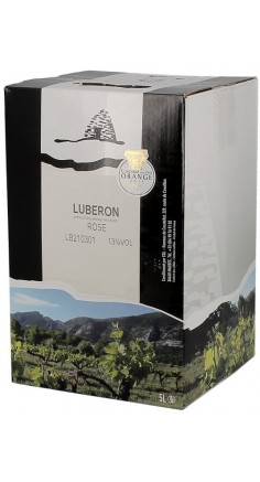 Côtes du Lubéron rosé 5L