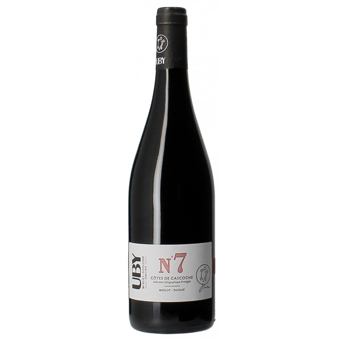 Uby Cuvée N°7 Merlot Tannat - Vins en bouteilles de 75cl - sommellerie de France