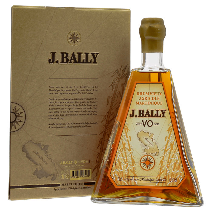 Rhum Bally VO - Spiritueux - sommellerie de France