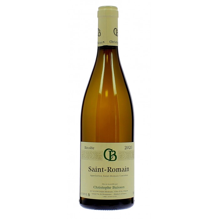 Domaine Buisson Christophe Saint-Romain blanc - Vins en bouteilles de 75cl - sommellerie de France