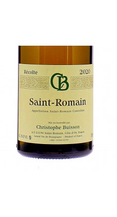 Domaine Buisson Christophe Saint-Romain blanc