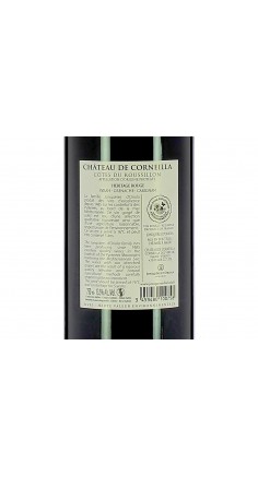 Château de Corneilla Héritage rouge AOP Côtes du Roussillon - Vin rouge du Languedoc Roussillon