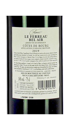 Le Ferreau Bel Air AOP Côtes de Bourg