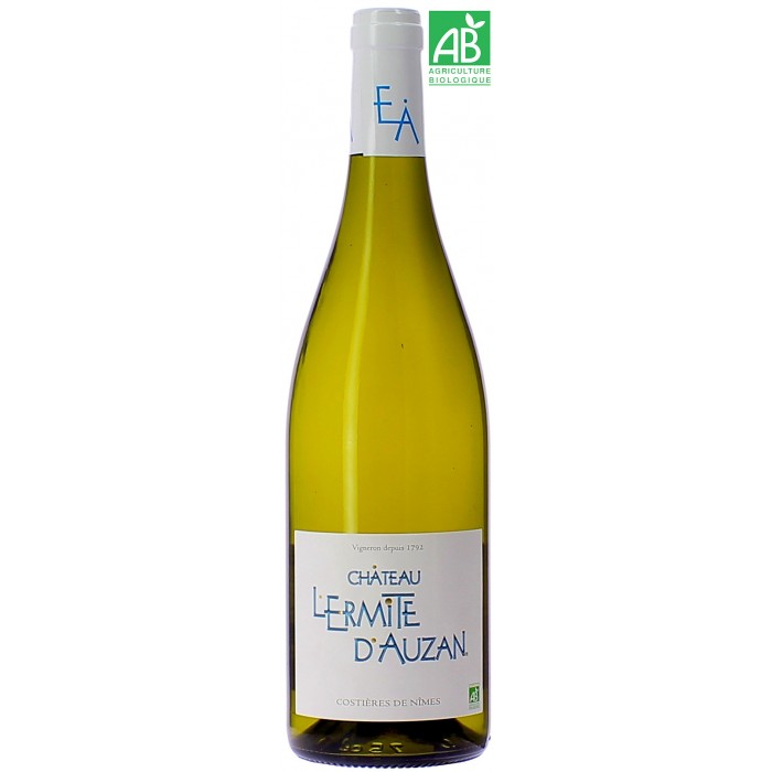 Château l'Ermite d'Auzan blanc - Vins en bouteilles de 75cl - sommellerie de France