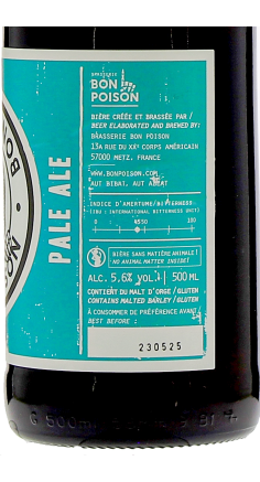 Bière Bon Poison Pale Ale