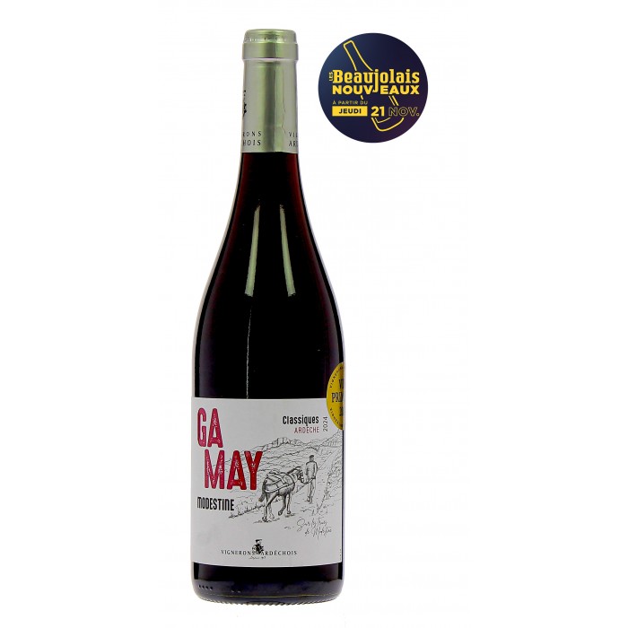 Gamay Modestine - Rouge - sommellerie de France